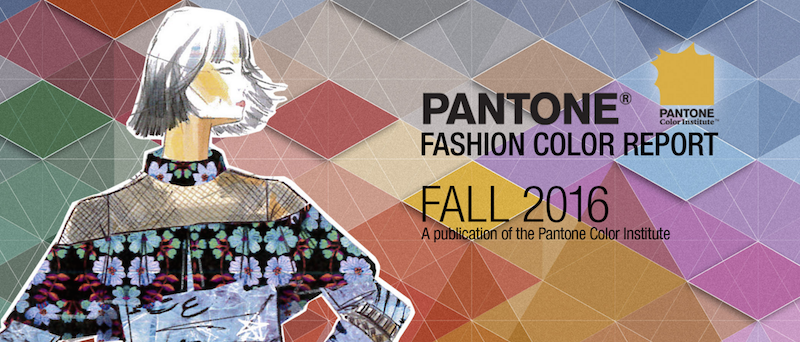 fashion color report di PANTONE